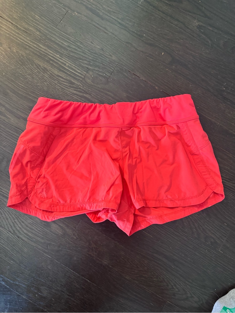 Red Women's Athleta Athletic Shorts